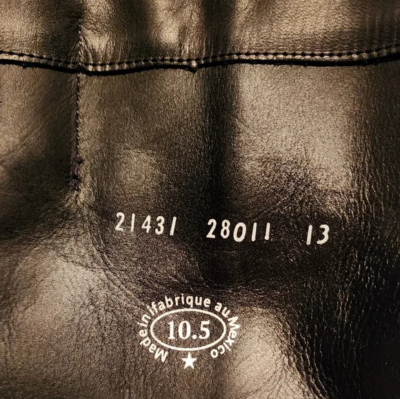 John Fluevog Autry Kay Tall Western Boots in Black Stars - Picture 11 of 13